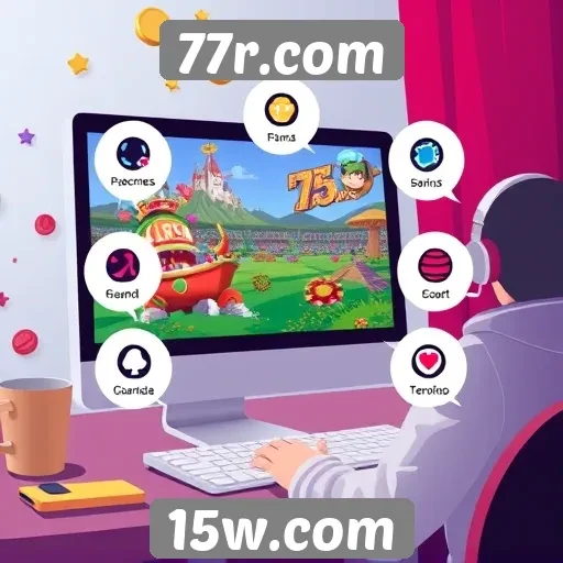 Análise das funcionalidades do site 77r.com